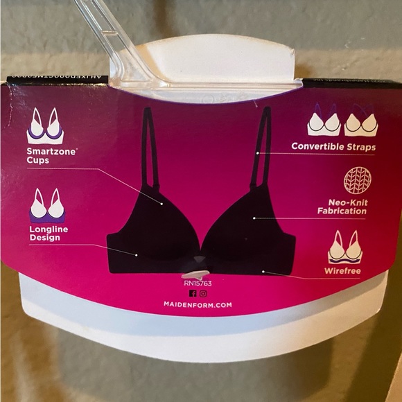 💥 SALE NWT Wireless Comfort Bra In Almond - Picture 6 of 8